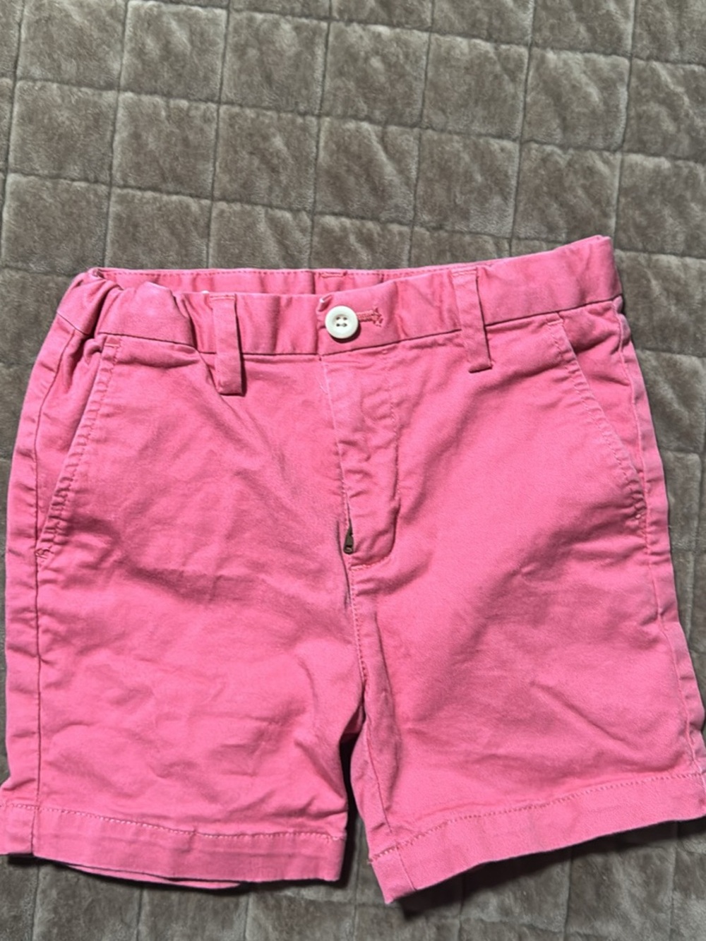 Vineyard Vines Pink Girls Cotton Shorts